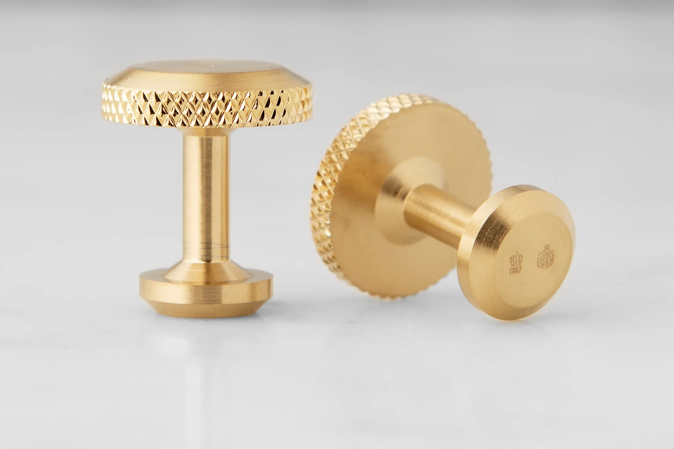 Cufflinks | Icon | Model 8 | Matte Gold