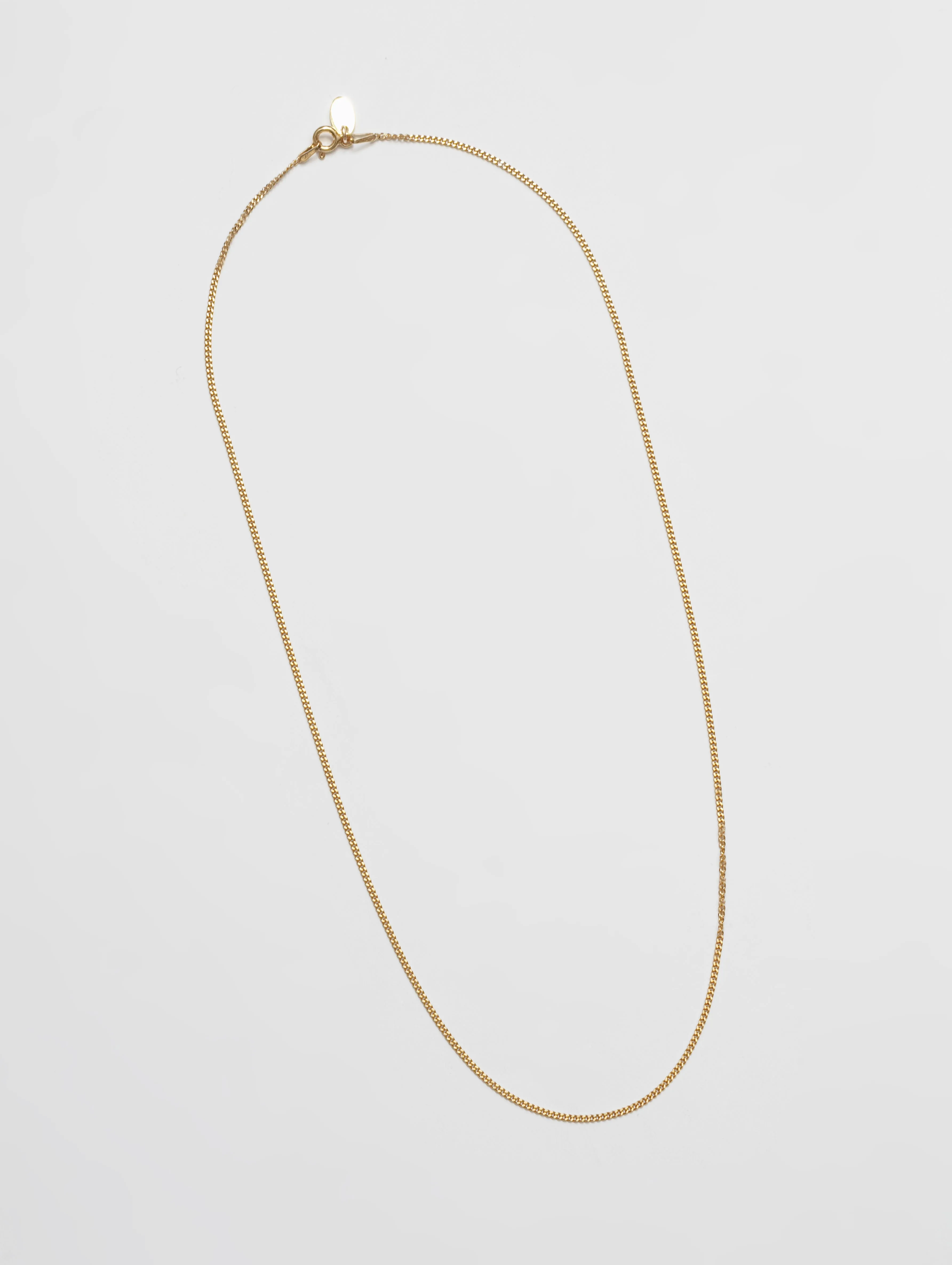 Curb Chain in Gold