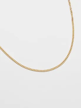 Curb Chain in Gold