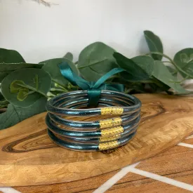 DARK GREEN ALL WEATHER BANGLEBRACELETS