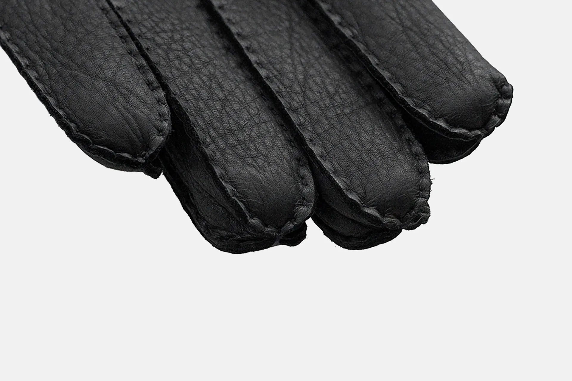 Deerskin Knitted Cuff Gloves