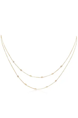 Delicate Double Back Body Chain
