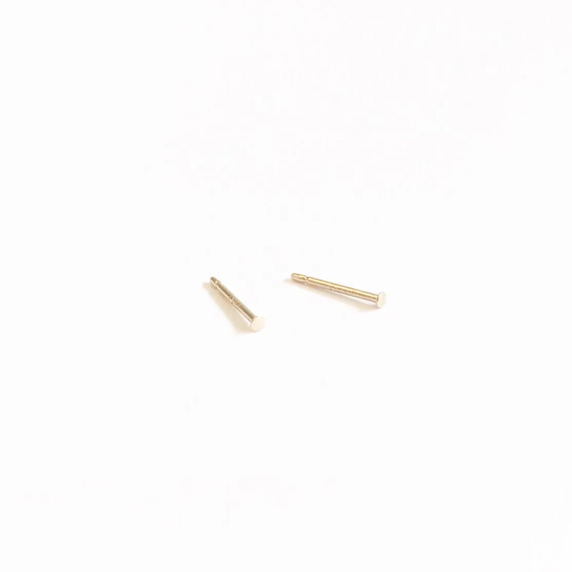 Dottie Stud Earrings - Solid 14kt
