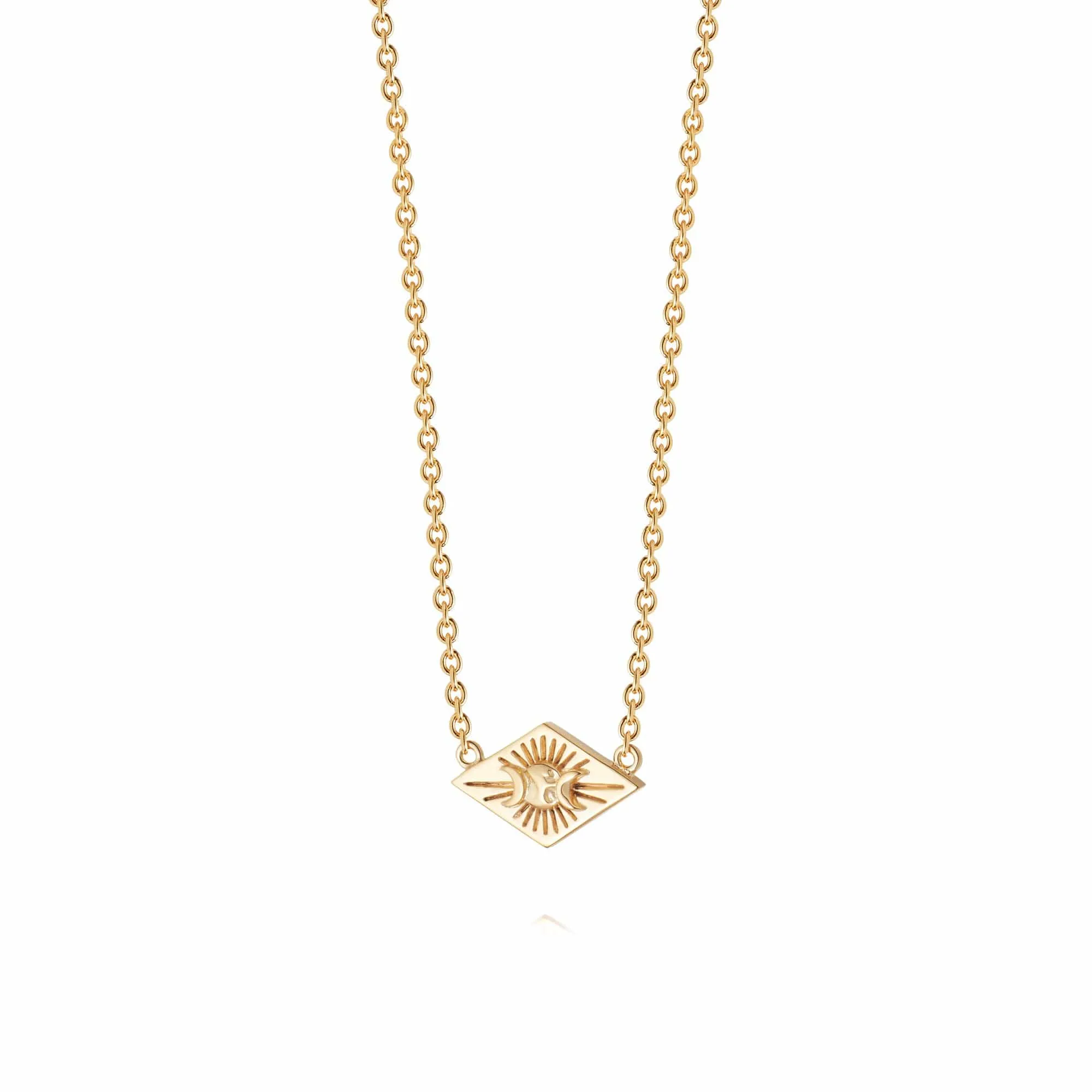 Estée Lalonde Goddess Necklace 18Ct Gold Plate