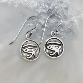 Eye of Horus Egyptian drop earrings
