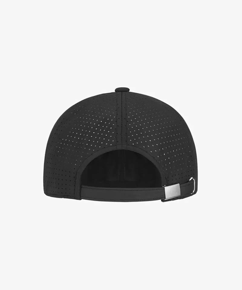 FAIRLIAR Men's Perforated Point Cap - Black