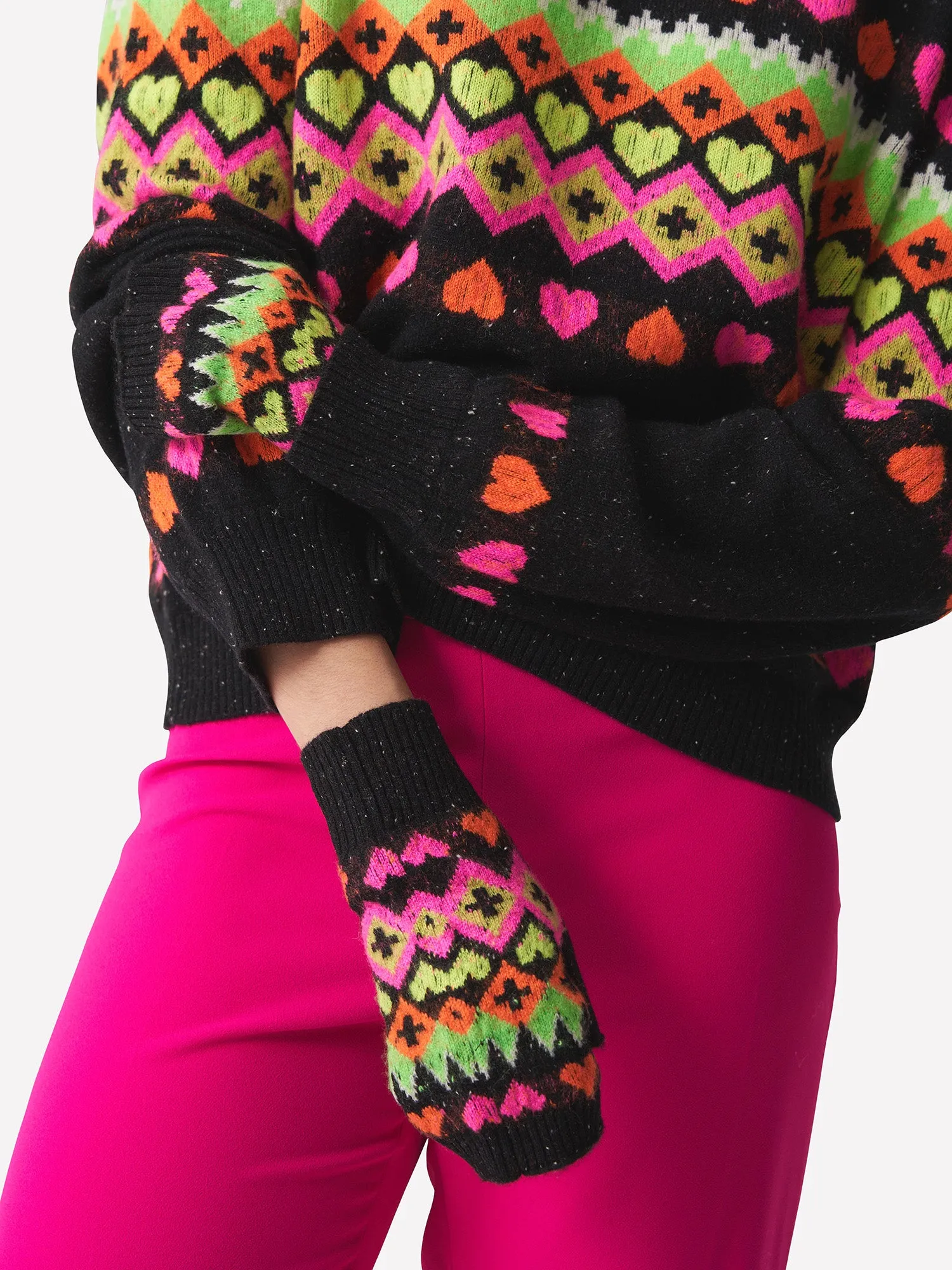 Farley Fairisle Wrist Warmers