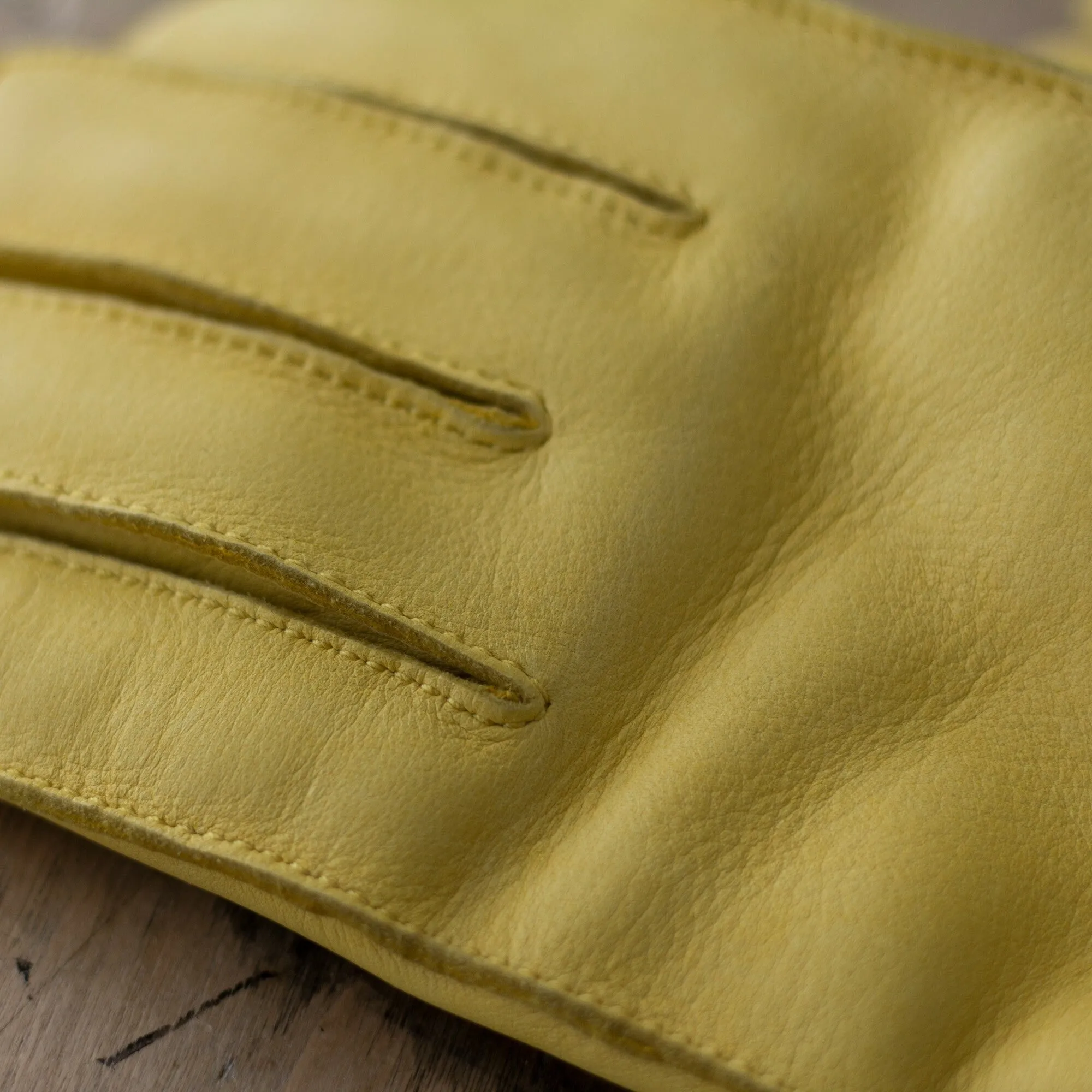 Gloves Deerskin Primaloft - NATURAL YELLOW