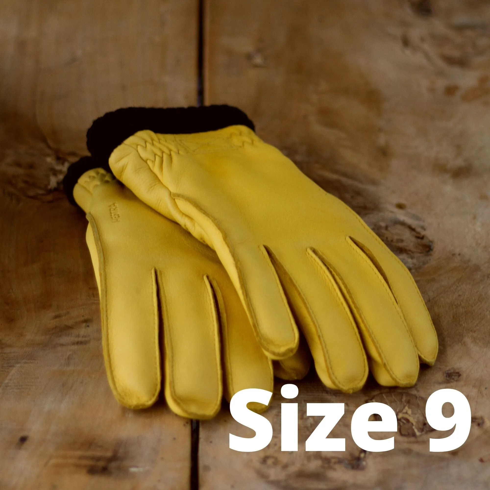 Gloves Deerskin Primaloft - NATURAL YELLOW