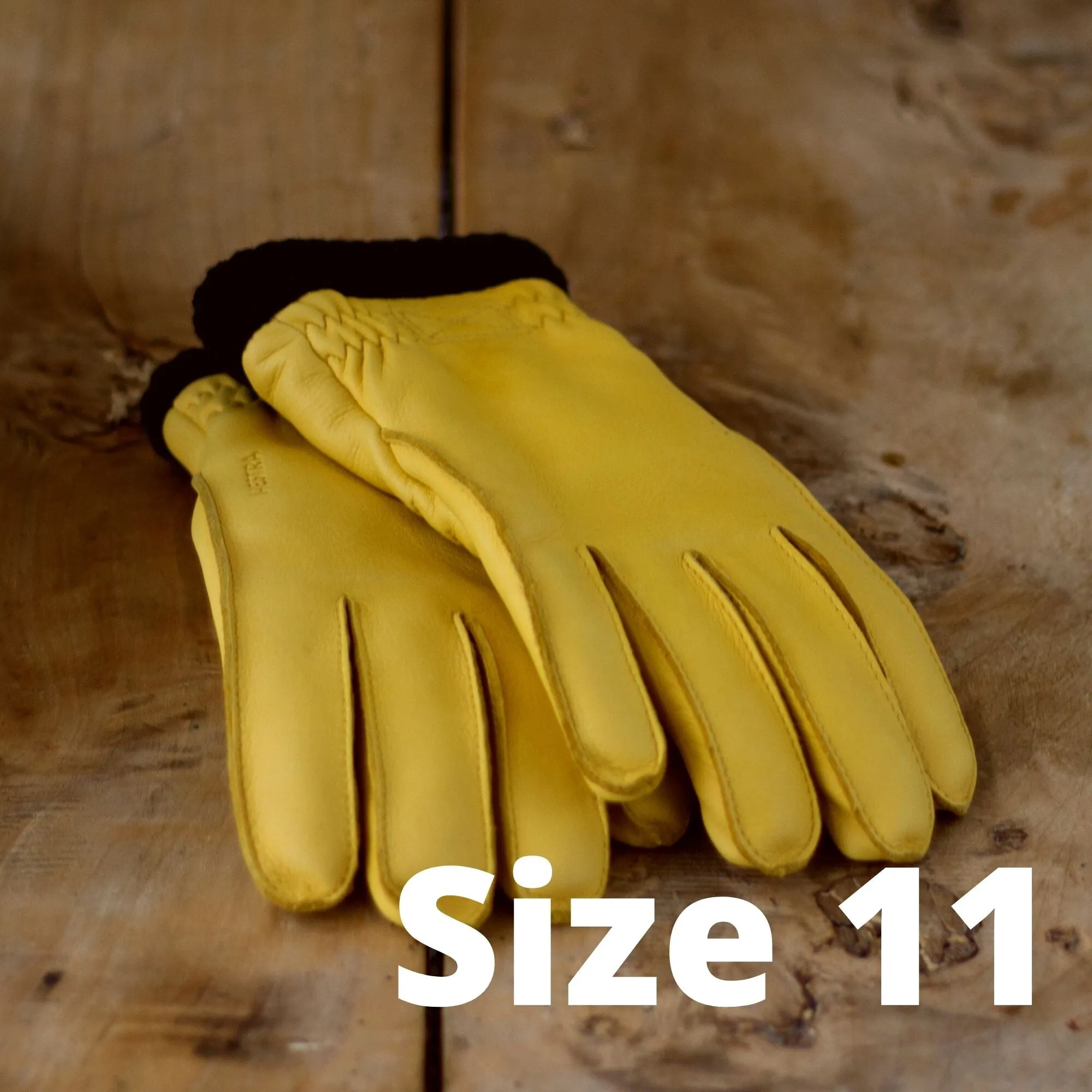 Gloves Deerskin Primaloft - NATURAL YELLOW