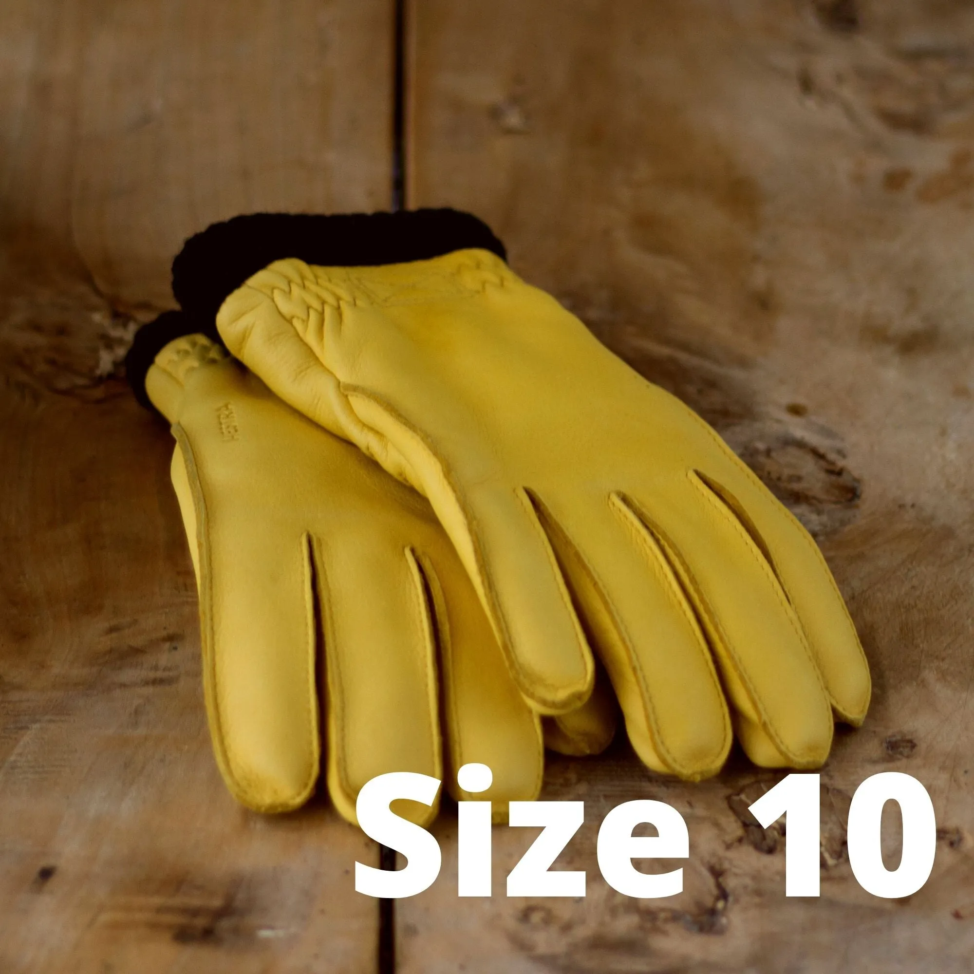 Gloves Deerskin Primaloft - NATURAL YELLOW