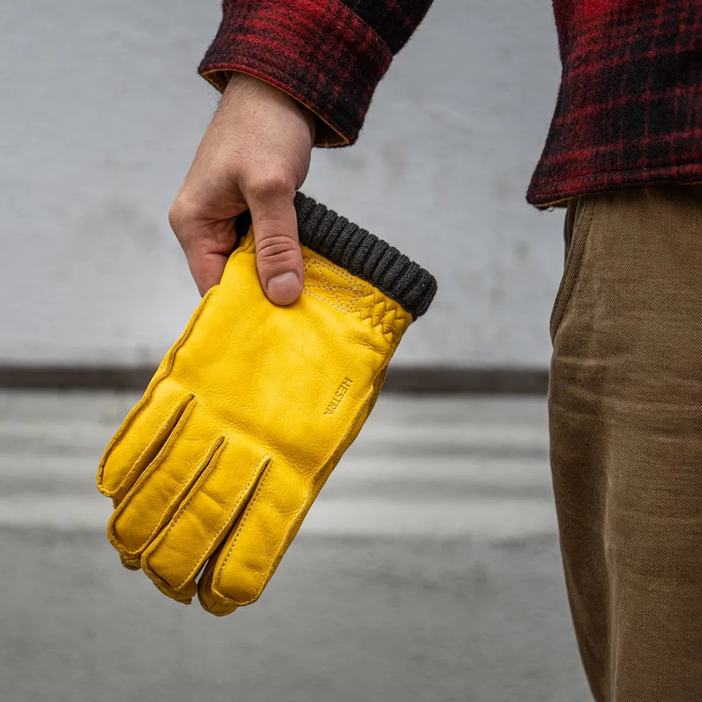 Gloves Deerskin Primaloft - NATURAL YELLOW