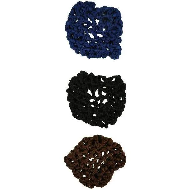 Hamag Crocheted Ribbon Hair Bun Net