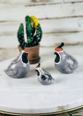 Horse Hair Quail Set