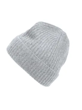 Kids cashmere beanie "Mio" - grey