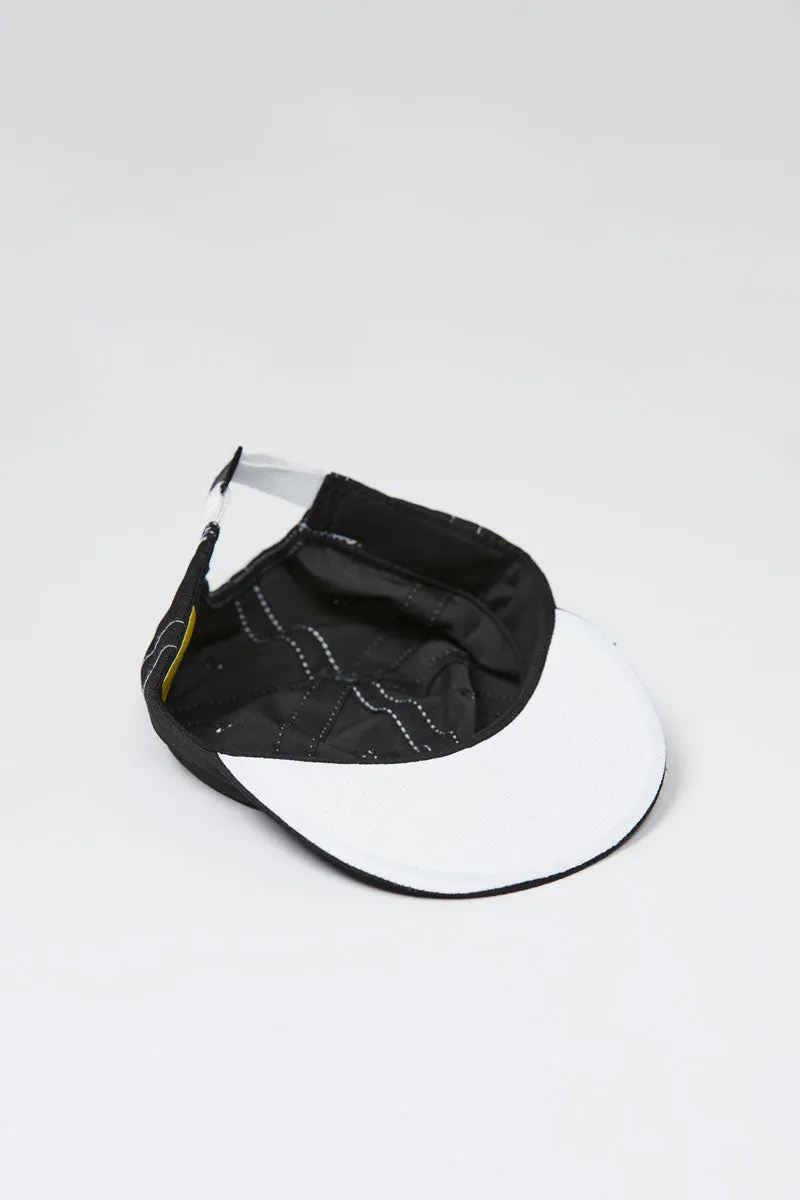 Lite Year Six Panel Cap - Black