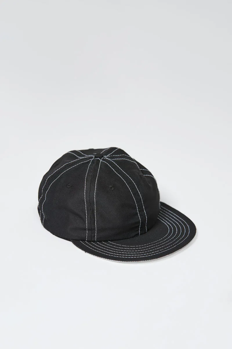 Lite Year Six Panel Cap - Black