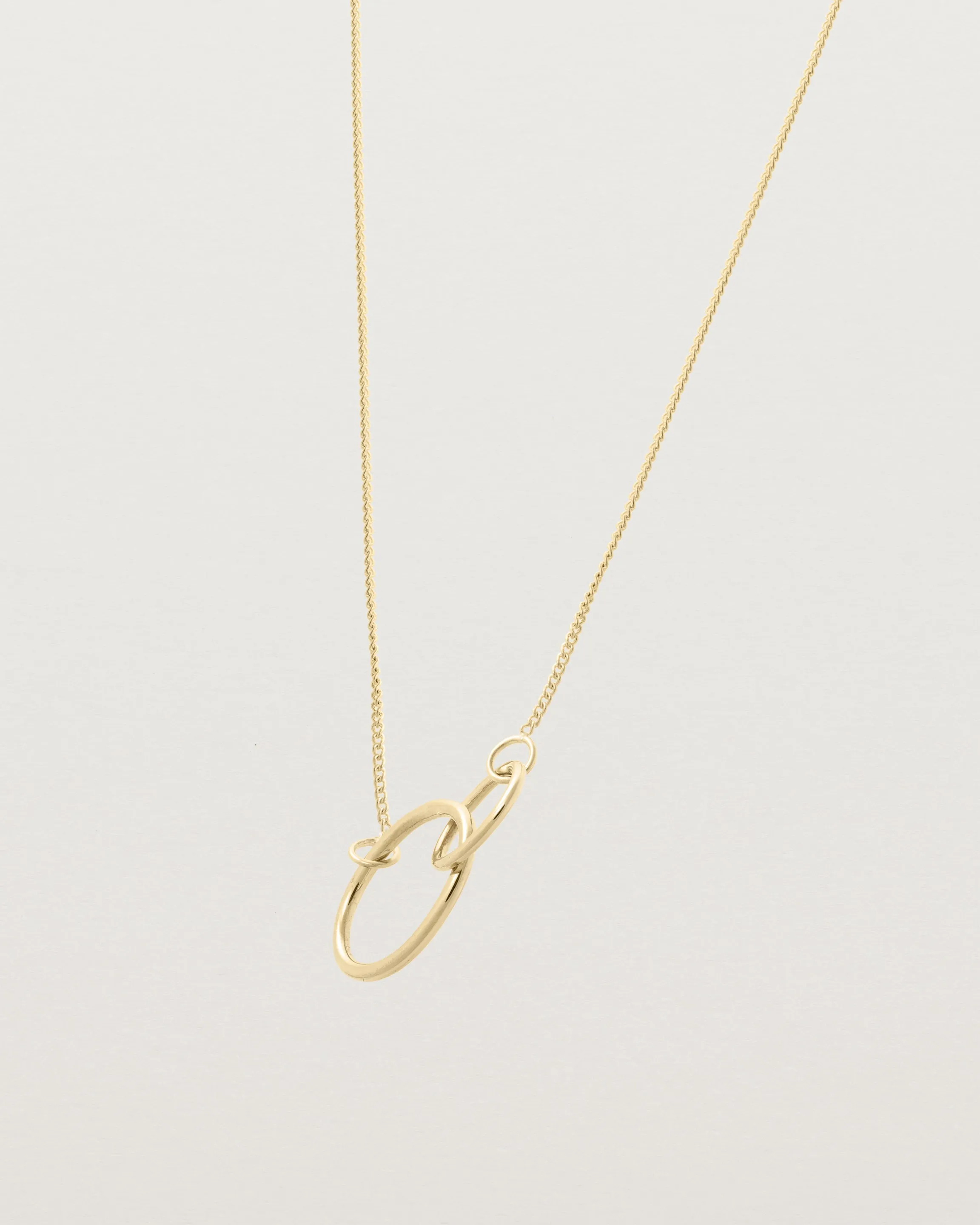 Loop Through Oval Necklace