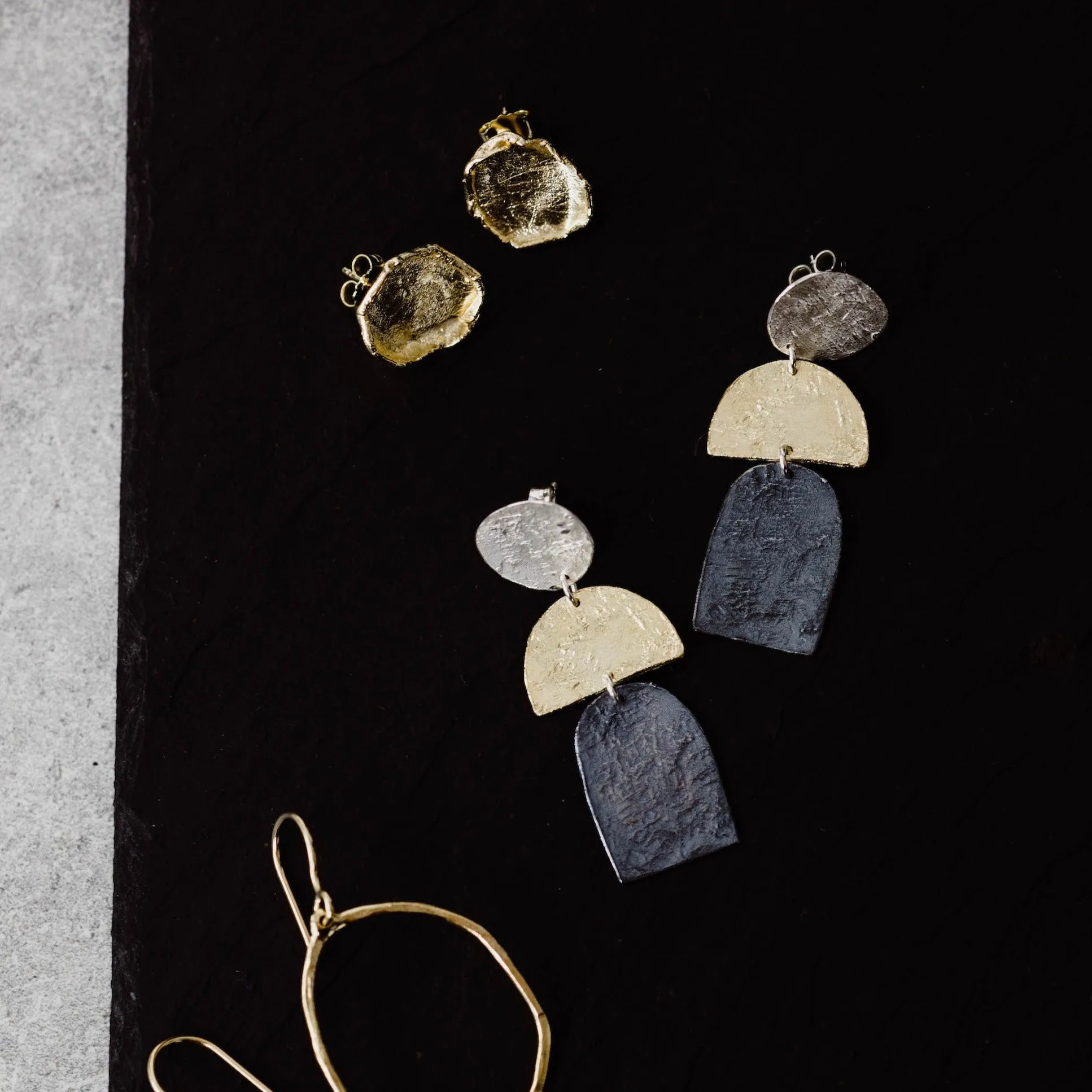 Lunar Drop Earrings