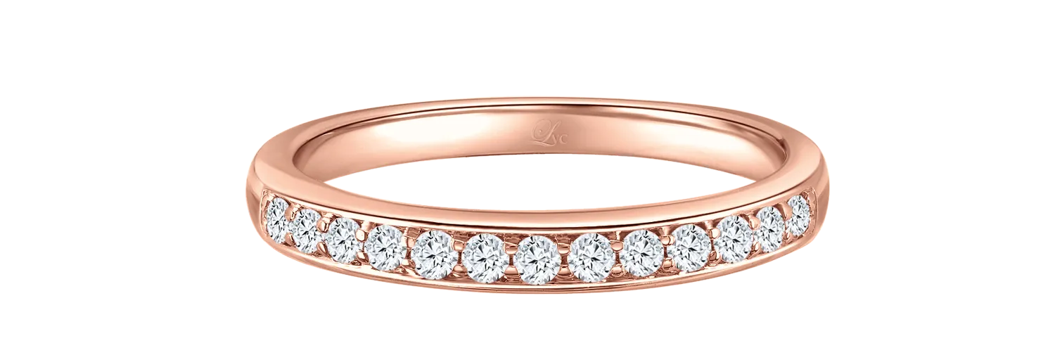LVC Petit Precieux Infinite Diamond Wedding Band