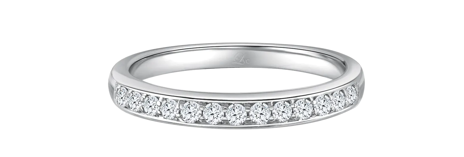 LVC Petit Precieux Infinite Diamond Wedding Band