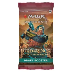 Magic: The Gathering The Lord of the Rings: Tales of Middle-earth Draft Booster Box - 36 Packs   1 Box Topper Card