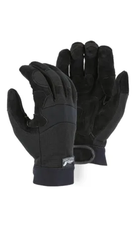 Majestic Gloves 2120 Night Hawk Padded Cowhide Palm Gloves (Dozen)