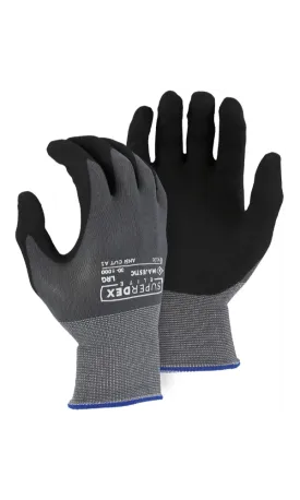 Majestic Gloves 30-1000 SuperDex Foam Nitrile Coated Palm [Dozen]
