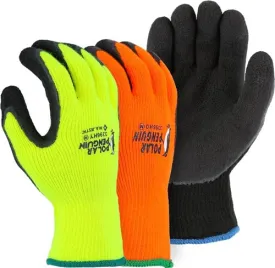 Majestic Gloves 3396 Polar Penguin Winter Knit Latex Dipped Palm (Dozen)