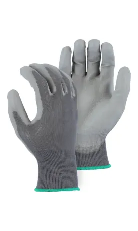 Majestic Gloves 3434A Polyurethane Coated Palm Knit Polyester Gloves (Dozen)