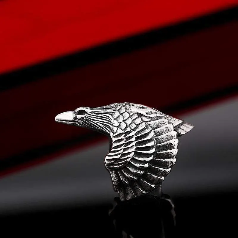Men's Punk Corvus Corax Rings