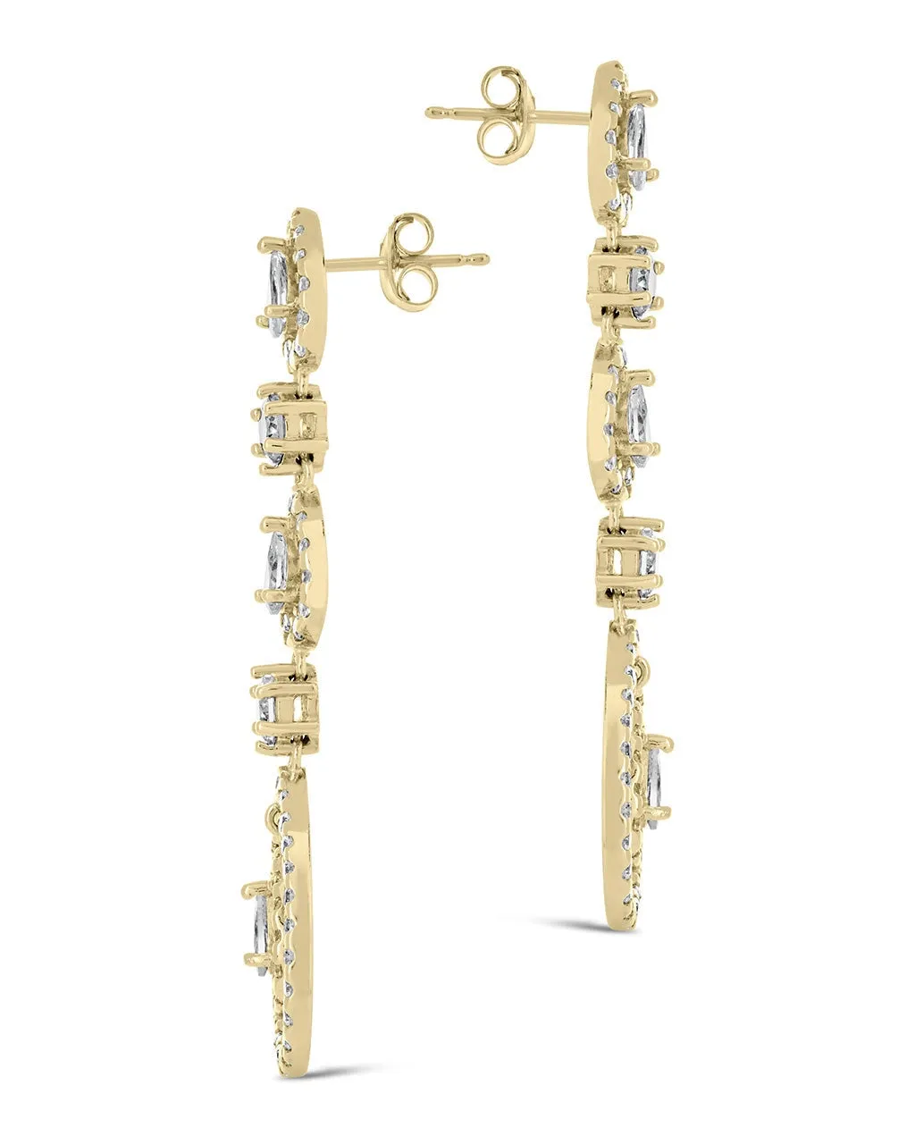 Meryl CZ Drop Earrings