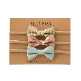 Mia Bow Headbands - Set of 3 by Billy Bibs