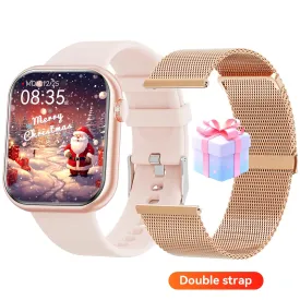 Mingdaln 2024 New 1.85-inch Men Women's Smartwatch with Answer/Make Calls/100  Sports Modes/Message Reminder, IP67 Waterproof Fitness Tracker for Android iPhone DevicesPerfect for Holiday Gifts