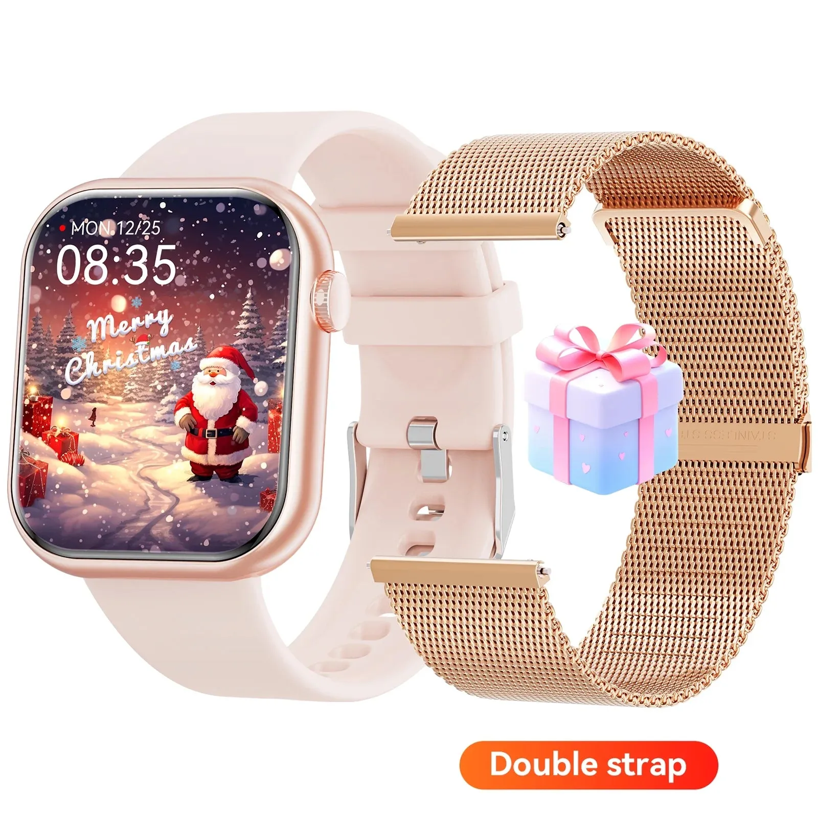 Mingdaln 2024 New 1.85-inch Men Women's Smartwatch with Answer/Make Calls/100  Sports Modes/Message Reminder, IP67 Waterproof Fitness Tracker for Android iPhone DevicesPerfect for Holiday Gifts
