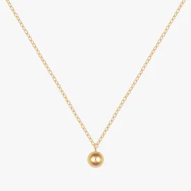 Minimalist Ball Pendant Necklace