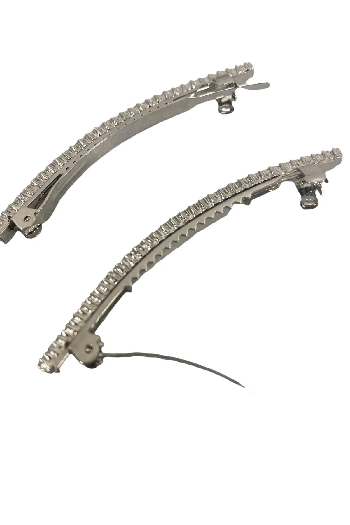 Mist rhinestone hair barrettes