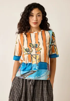 NANCYBIRD -  GRACE TEE - FLORAL HARMONY