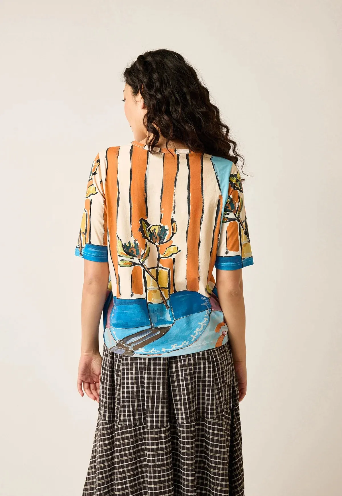 NANCYBIRD -  GRACE TEE - FLORAL HARMONY