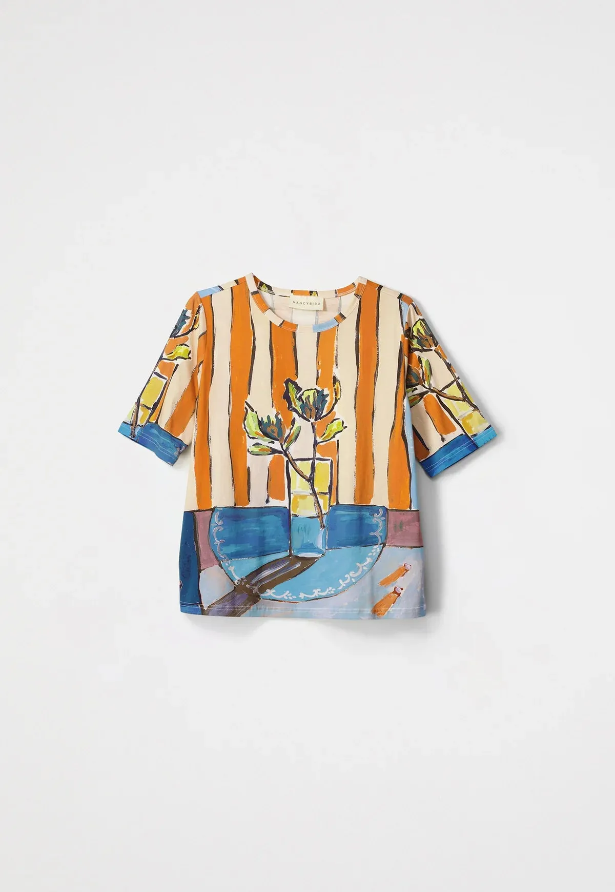 NANCYBIRD -  GRACE TEE - FLORAL HARMONY