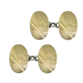 Oval Cuff Links