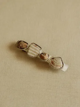 Vintage-Inspired Seashell Hair Barrette No. 4 by OZMA x La Mar