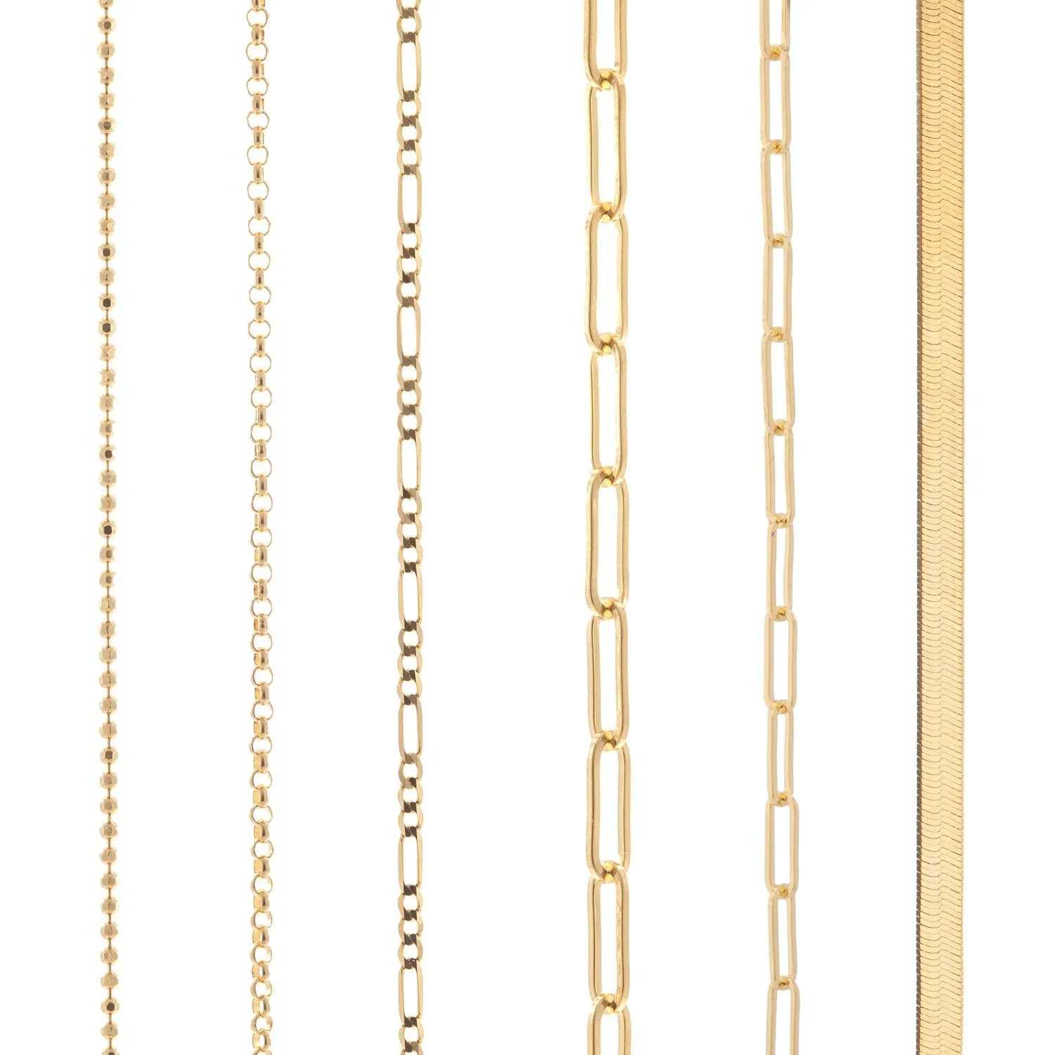 Paperclip 14k Gold Chain