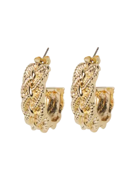 PCFELINA Earrings - Gold Colour