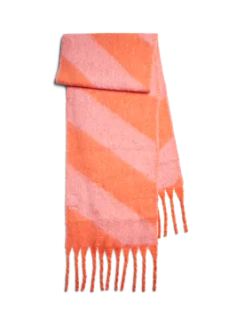 PCNADIA Scarf - Tangerine Tango