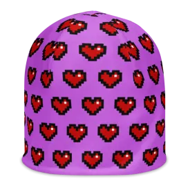 Pixel Hearts Beanie (Adult)