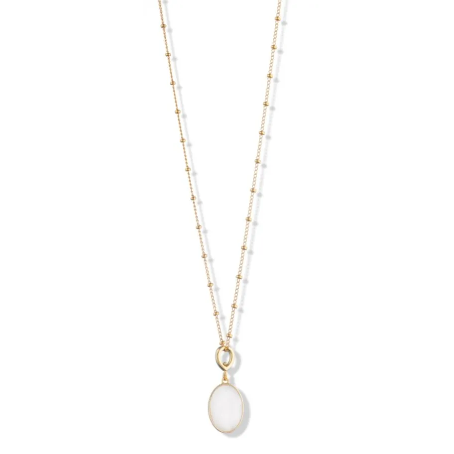 Reversible Mother of Pearl Necklace