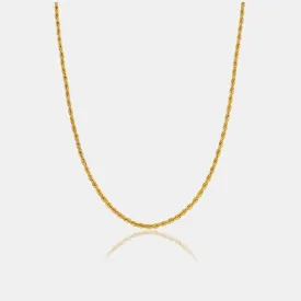 ROPE CHAIN 3MM - Solid Gold