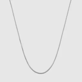 Round Box Chain (Silver) 2mm