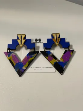 “Sapphire” Earrings